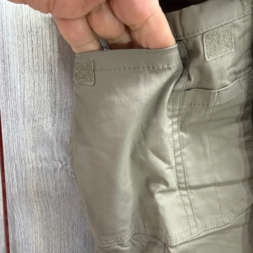 BC Clothing Mens Cargo Pants XL x 30 Khaki Tan Stretch Hiking Work Trousers